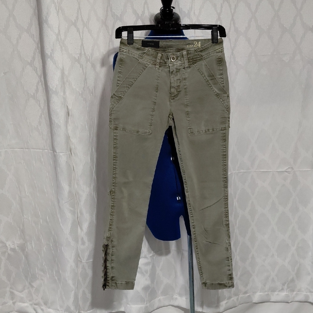 J. Crew Olive Skinny Jeans